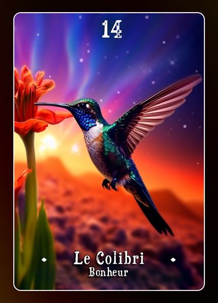 LE COLIBRI — Oracle de la Prophétie du Feu Sacré LE COLIBRI — Oracle de la Prophétie du Feu Sacré