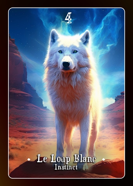 LE LOUP BLANC — Oracle de la Prophétie du Feu Sacré LE LOUP BLANC — Oracle de la Prophétie du Feu Sacré